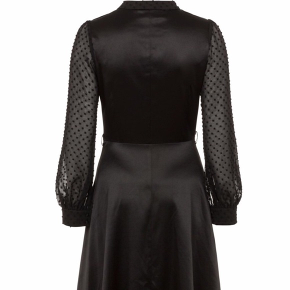 Voodoo Vixen Black AUDREY Retro Dress Large - Picture 4 of 16